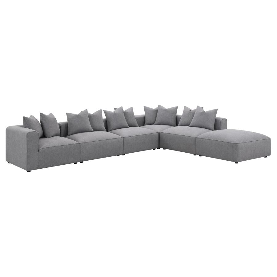 Jennifer Grey Armless Chair - furniture place usa