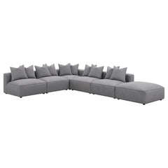 Jennifer Grey Armless Chair - furniture place usa