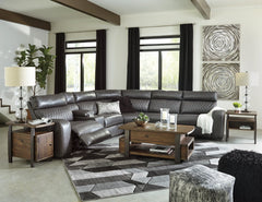 Samperstone 6-Piece Power Reclining Sectional - furniture place usa