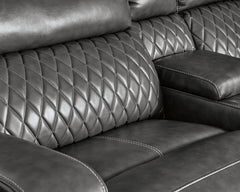 Samperstone 5-Piece Power Reclining Sectional - furniture place usa