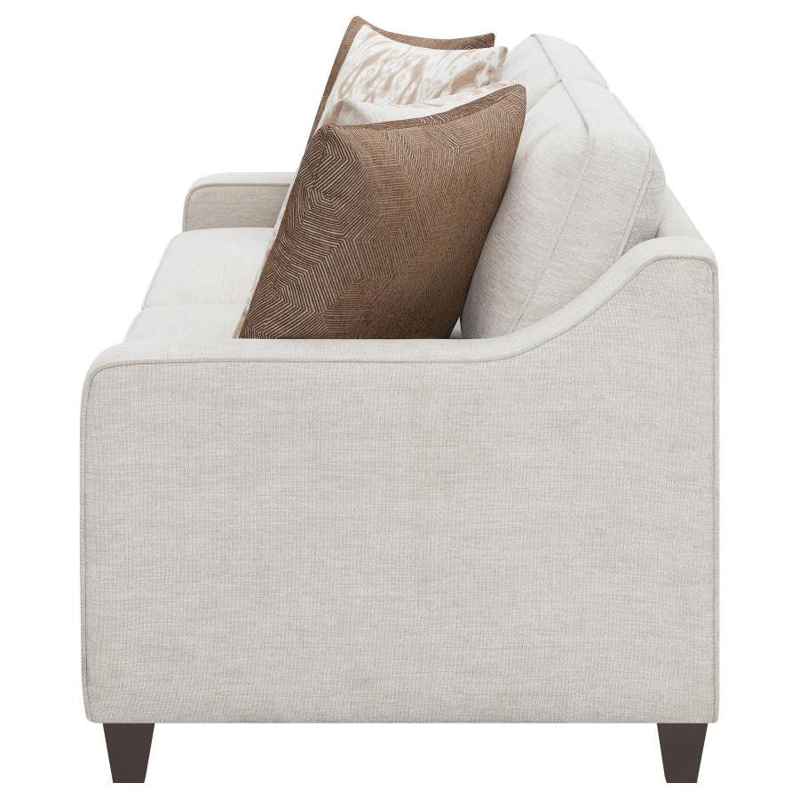 Christine Beige Sofa - furniture place usa
