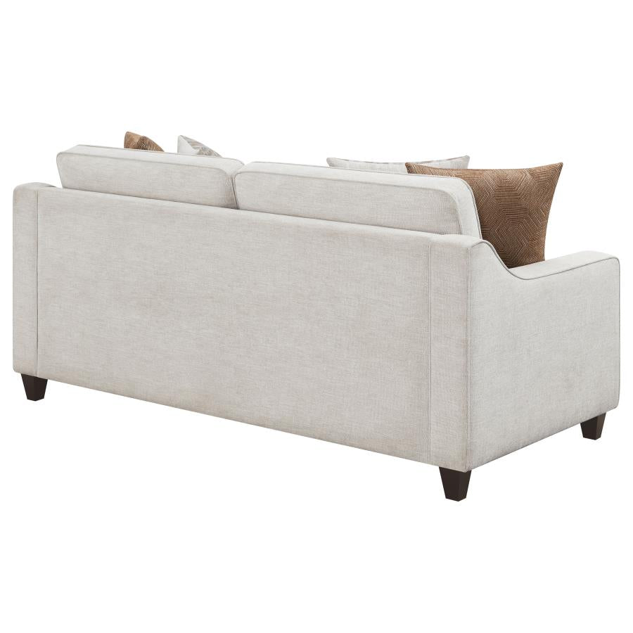 Christine Beige Sofa - furniture place usa