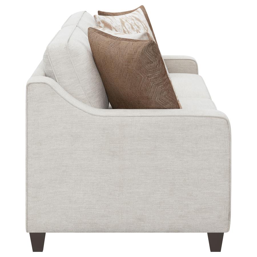 Christine Beige Sofa - furniture place usa