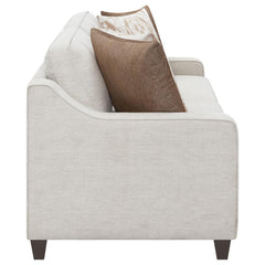 Christine Beige Sofa - furniture place usa