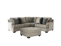 Bovarian 2-Piece Sectional with Ottoman - furniture place usa
