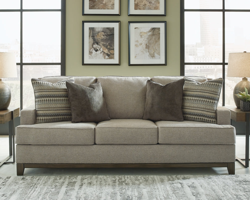Kaywood Sofa, Loveseat, Chair and Ottoman - furniture place usa