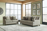 Kaywood Sofa and Loveseat - furniture place usa