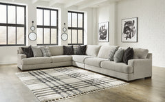 Artsie 4-Piece Sectional with Ottoman - furniture place usa