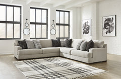 Artsie 3-Piece Sectional with Ottoman - furniture place usa