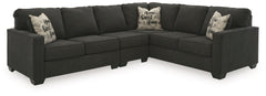 Lucina 3-Piece Sectional with Ottoman - PKG013120 - furniture place usa