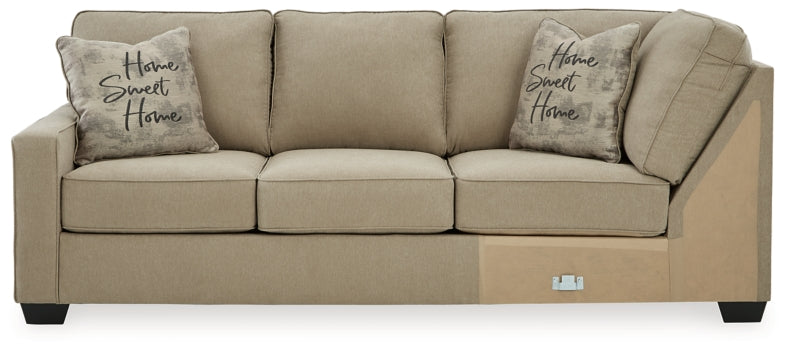 Lucina 3-Piece Sectional with Ottoman - PKG013135 - furniture place usa