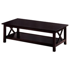 Rachelle Brown 3 Pc Coffee Table Set - furniture place usa