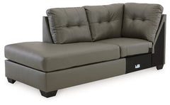 Donlen 2-Piece Sectional with Ottoman - PKG013147 - furniture place usa