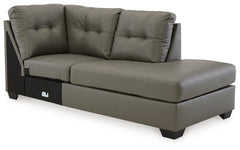 Donlen 2-Piece Sectional with Ottoman - PKG013148 - furniture place usa