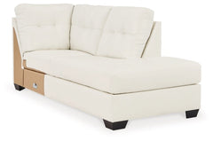 Donlen 2-Piece Sectional with Ottoman - PKG013152 - furniture place usa