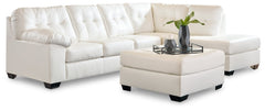 Donlen 2-Piece Sectional with Ottoman - PKG013152 - furniture place usa