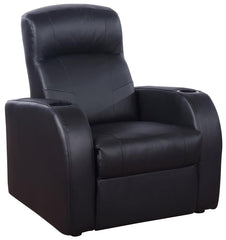 Cyrus Black 5 Pc Theater Seating (3r) - furniture place usa