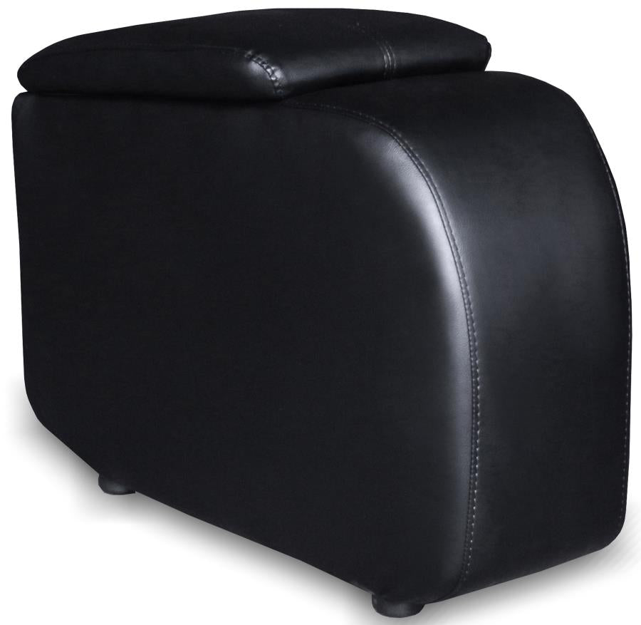 Cyrus Black 5 Pc Theater Seating (3r) - furniture place usa