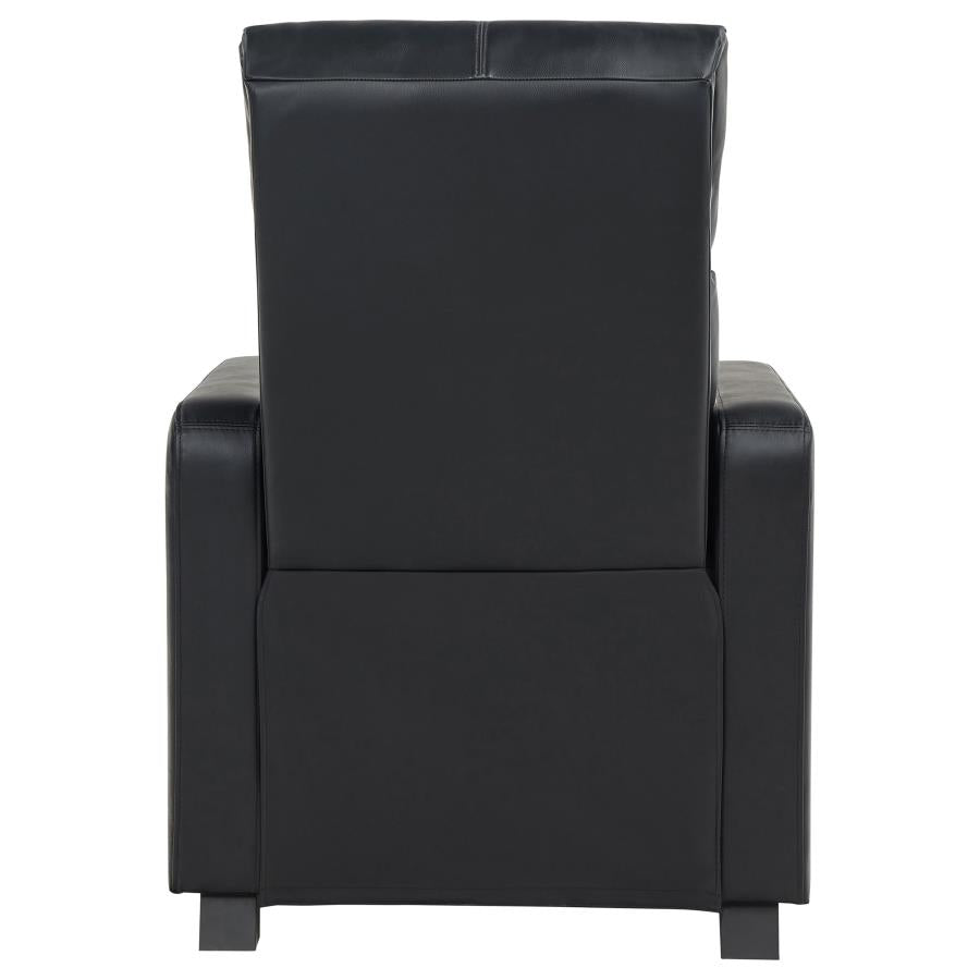 Toohey Black 9 Pc Theater Seating (5r) - furniture place usa