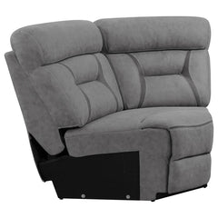 Higgins Grey Wedge - furniture place usa