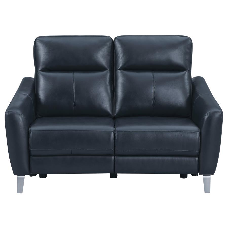 Derek Blue 2 Pc Power Sofa Set - furniture place usa
