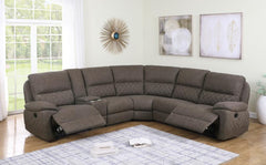 Variel Brown Raf Recliner - furniture place usa
