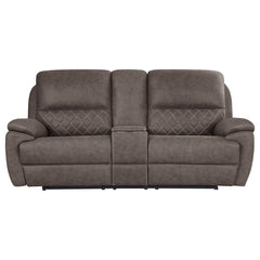 Variel Brown Motion Loveseat - furniture place usa
