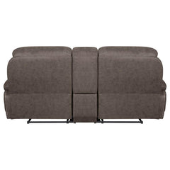 Variel Brown Motion Loveseat - furniture place usa