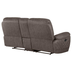 Variel Brown Motion Loveseat - furniture place usa