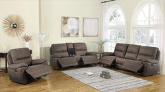 Variel Brown Motion Loveseat - furniture place usa
