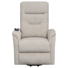 Henrietta Beige Power Lift Massage Chair - furniture place usa