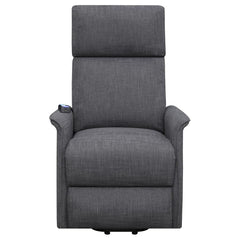 Herrera Grey Power Lift Massage Chair - furniture place usa