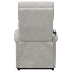 Herrera Beige Power Lift Massage Chair - furniture place usa