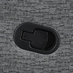 Bahrain Grey Laf Recliner - furniture place usa