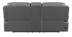 Flamenco Grey Power Loveseat - furniture place usa