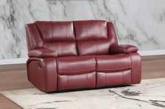 Camila Red Motion Loveseat - furniture place usa