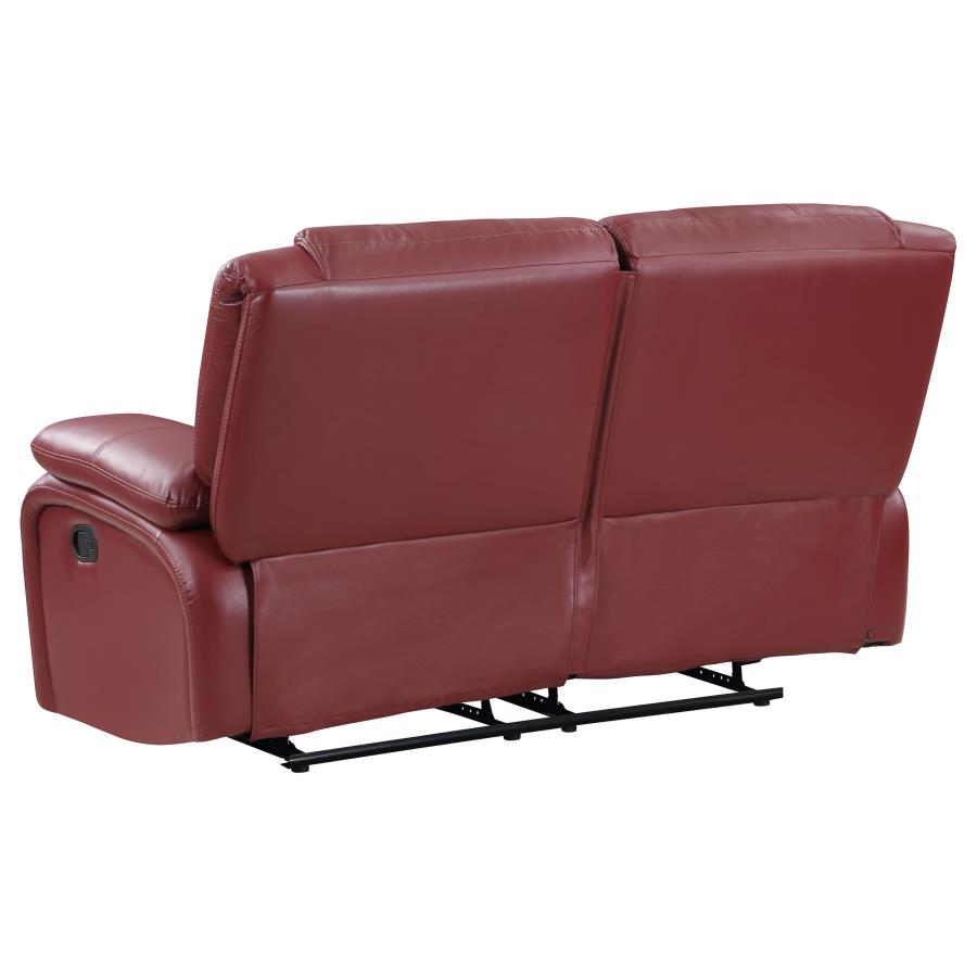 Camila Red Motion Loveseat - furniture place usa