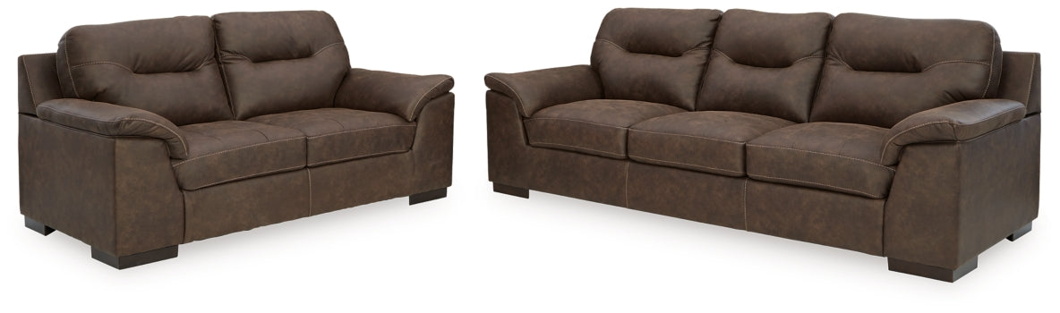 Maderla Sofa and Loveseat - furniture place usa