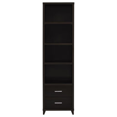 Lewes Brown Media Tower - furniture place usa