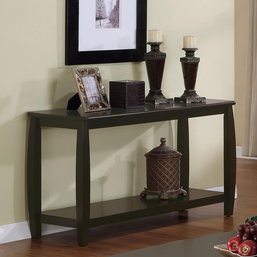 Dixon Brown Sofa Table - furniture place usa