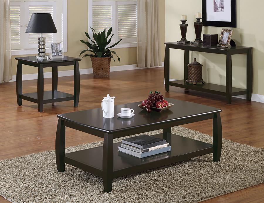 Dixon Brown Sofa Table - furniture place usa