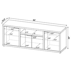 Tabby Brown 3 Pc Entertainment Center - furniture place usa