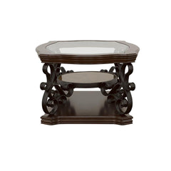 Laney Brown Coffee Table - furniture place usa