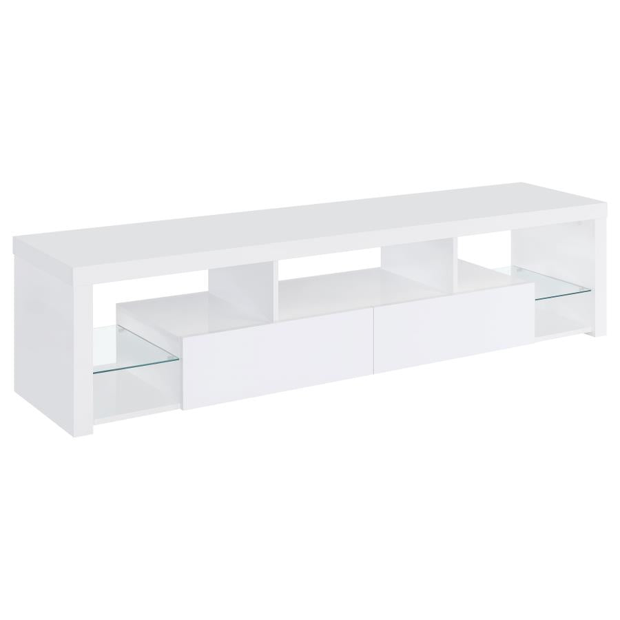 Jude White 3 Pc Entertainment Center - furniture place usa