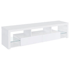 Jude White 3 Pc Entertainment Center - furniture place usa