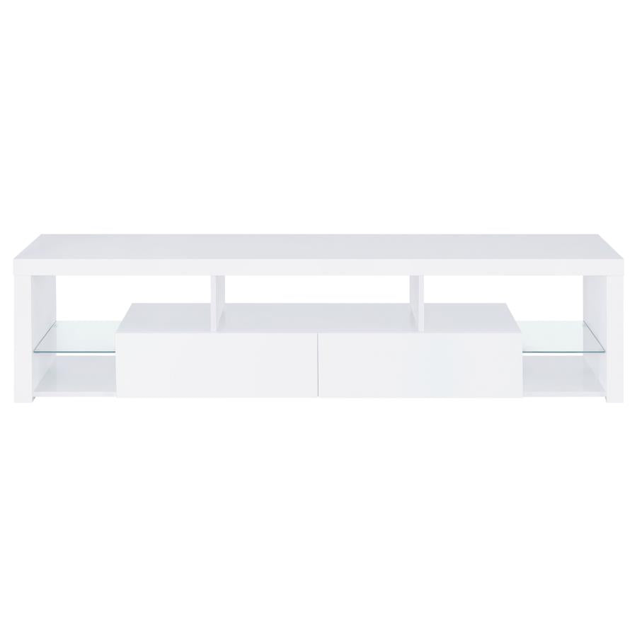 Jude White 3 Pc Entertainment Center - furniture place usa