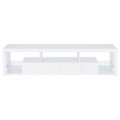 Jude White 3 Pc Entertainment Center - furniture place usa