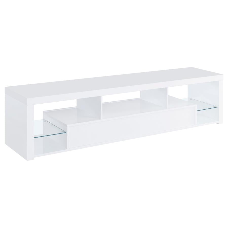 Jude White 3 Pc Entertainment Center - furniture place usa