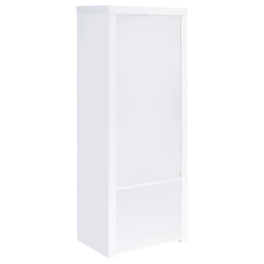 Jude White 3 Pc Entertainment Center - furniture place usa