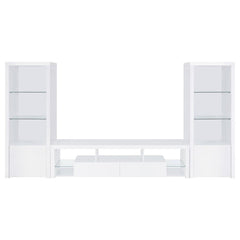 Jude White 71" Tv Stand - furniture place usa